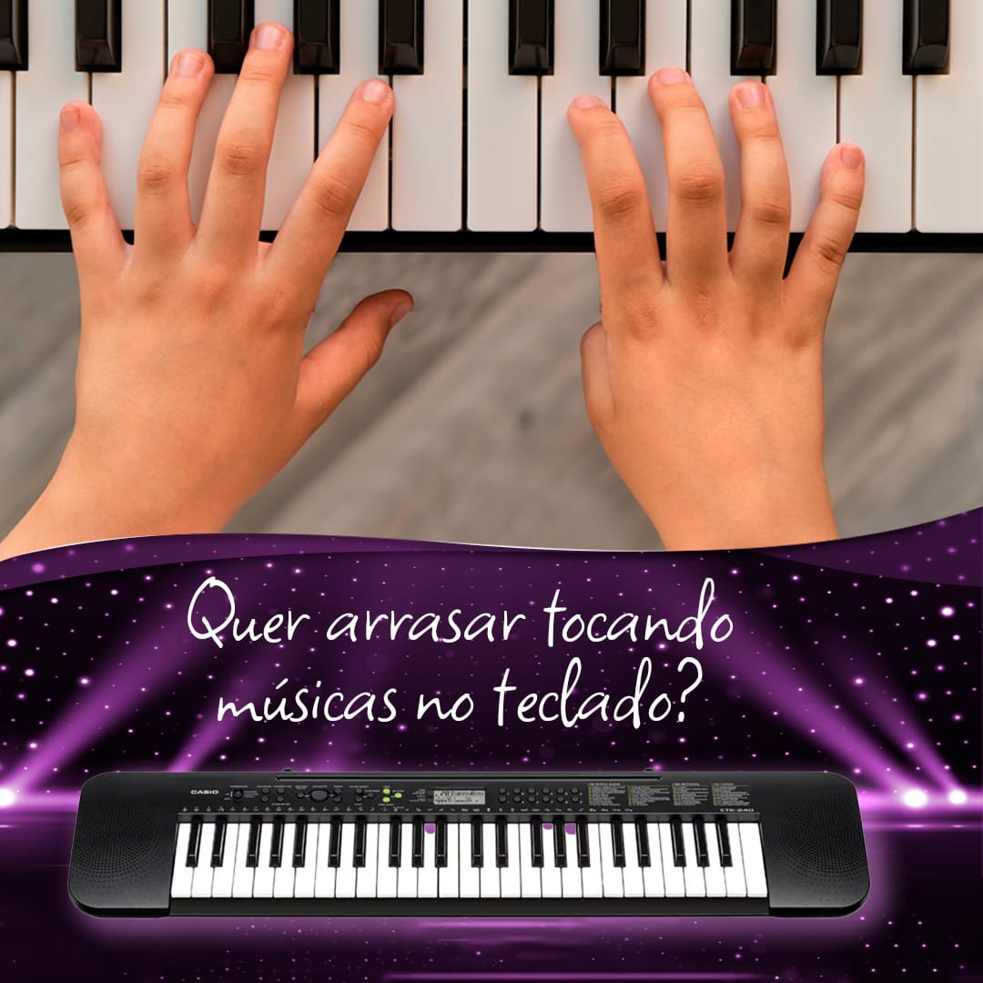 Teclado Digital Casio CTK-240 teclas