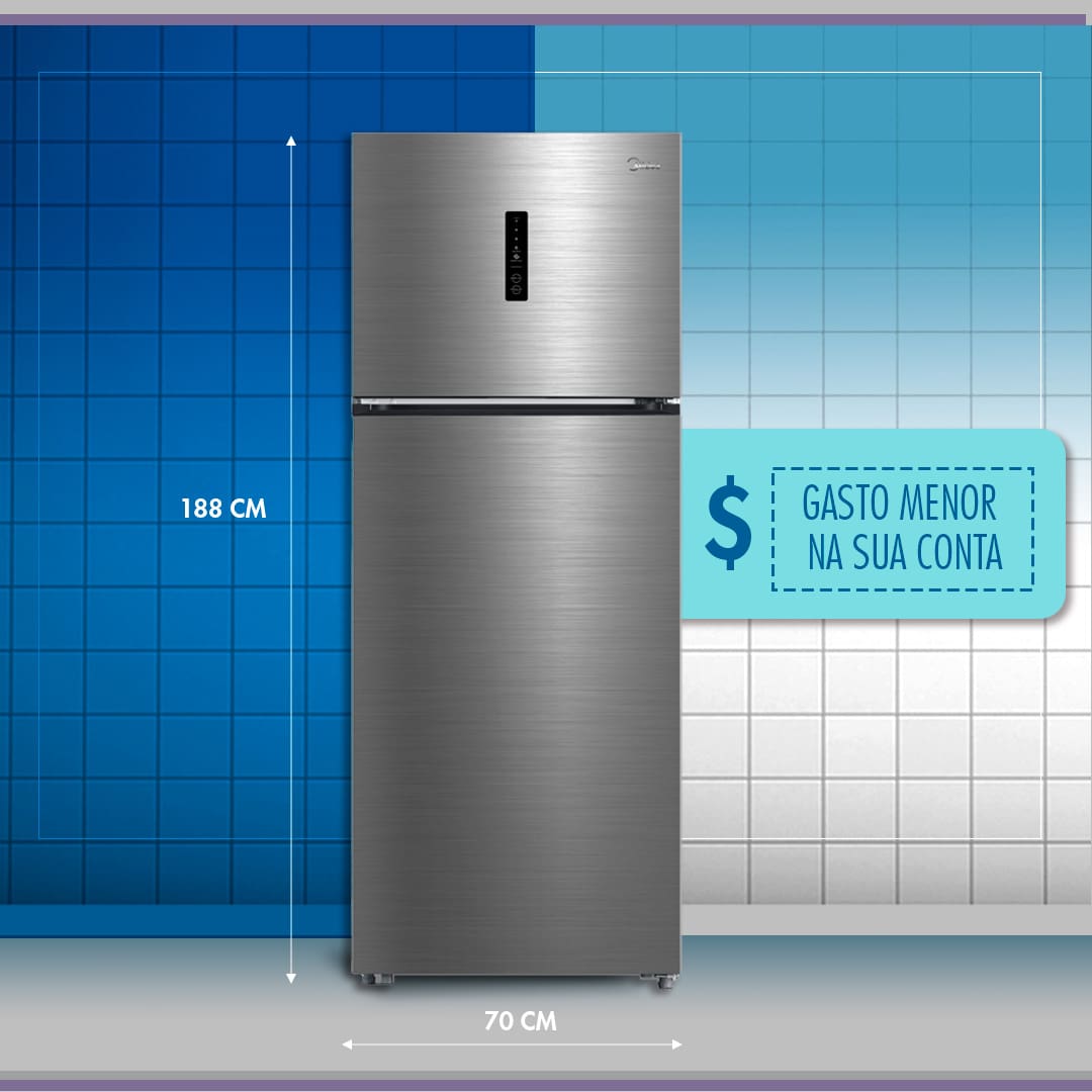 Geladeira Midea MD-RT645MTA 463 Litros