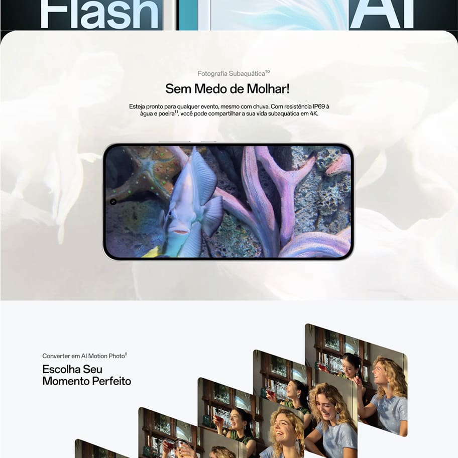  Smartphone OPPO Reno 14F 5G Tela 6,57" 256GB