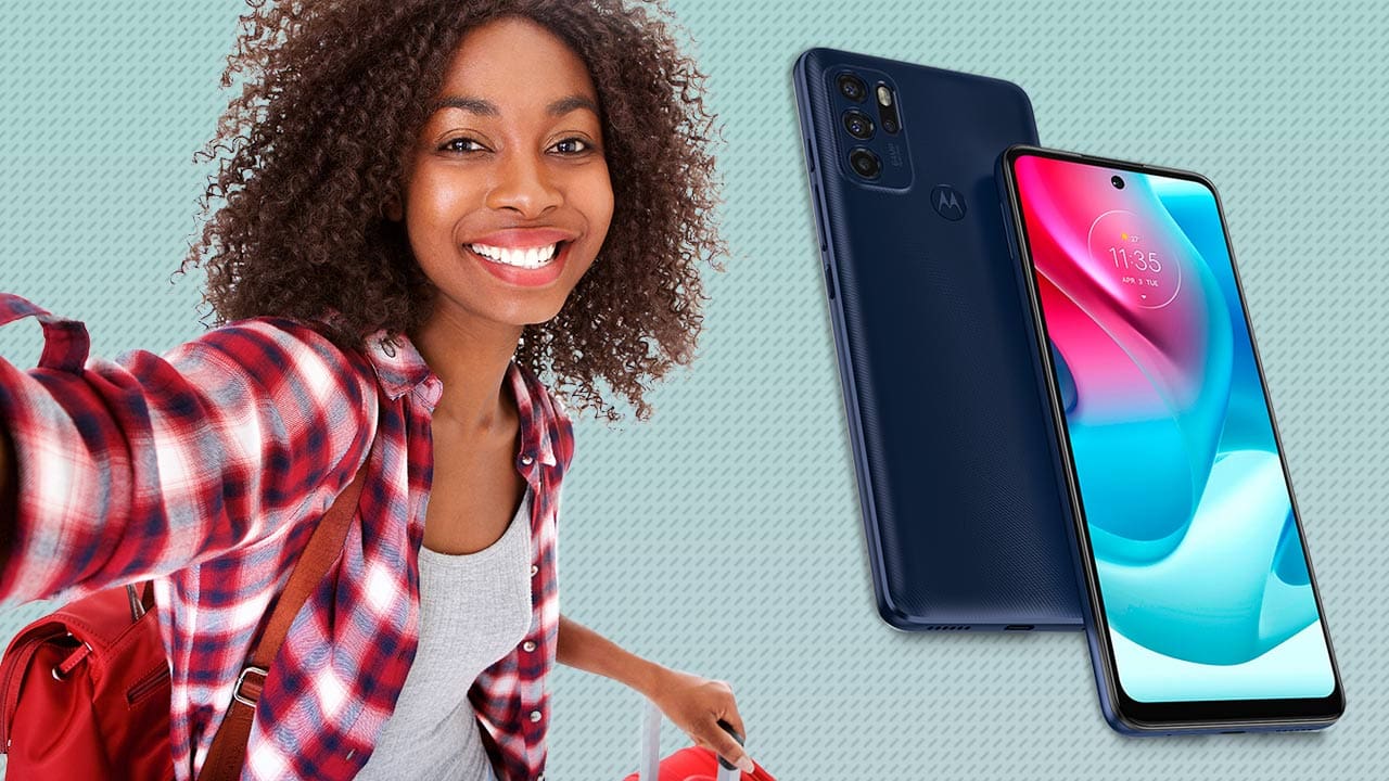Smartphone Moto G60s display 