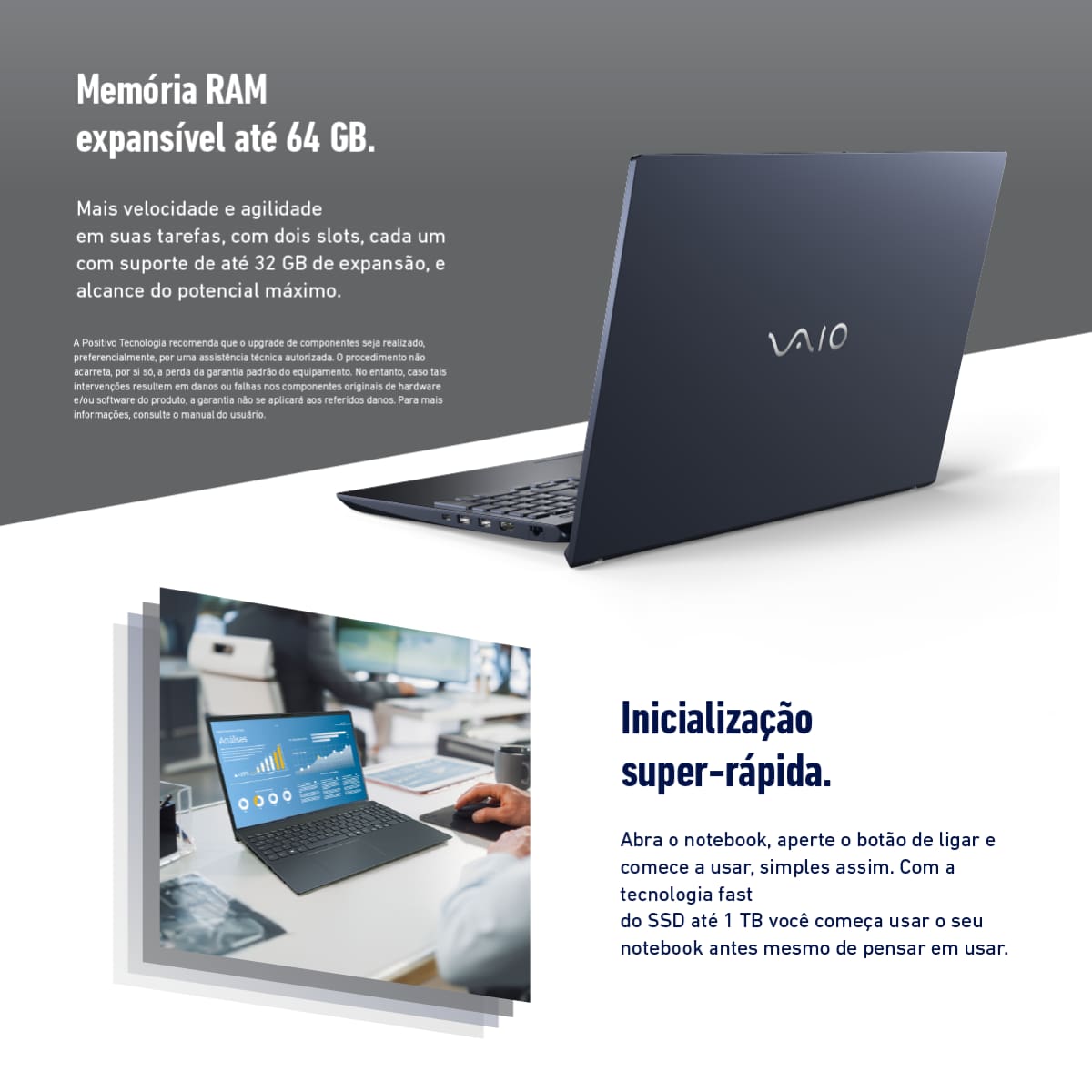Notebook VAIO FE16 AMD Ryzen 7-5825U