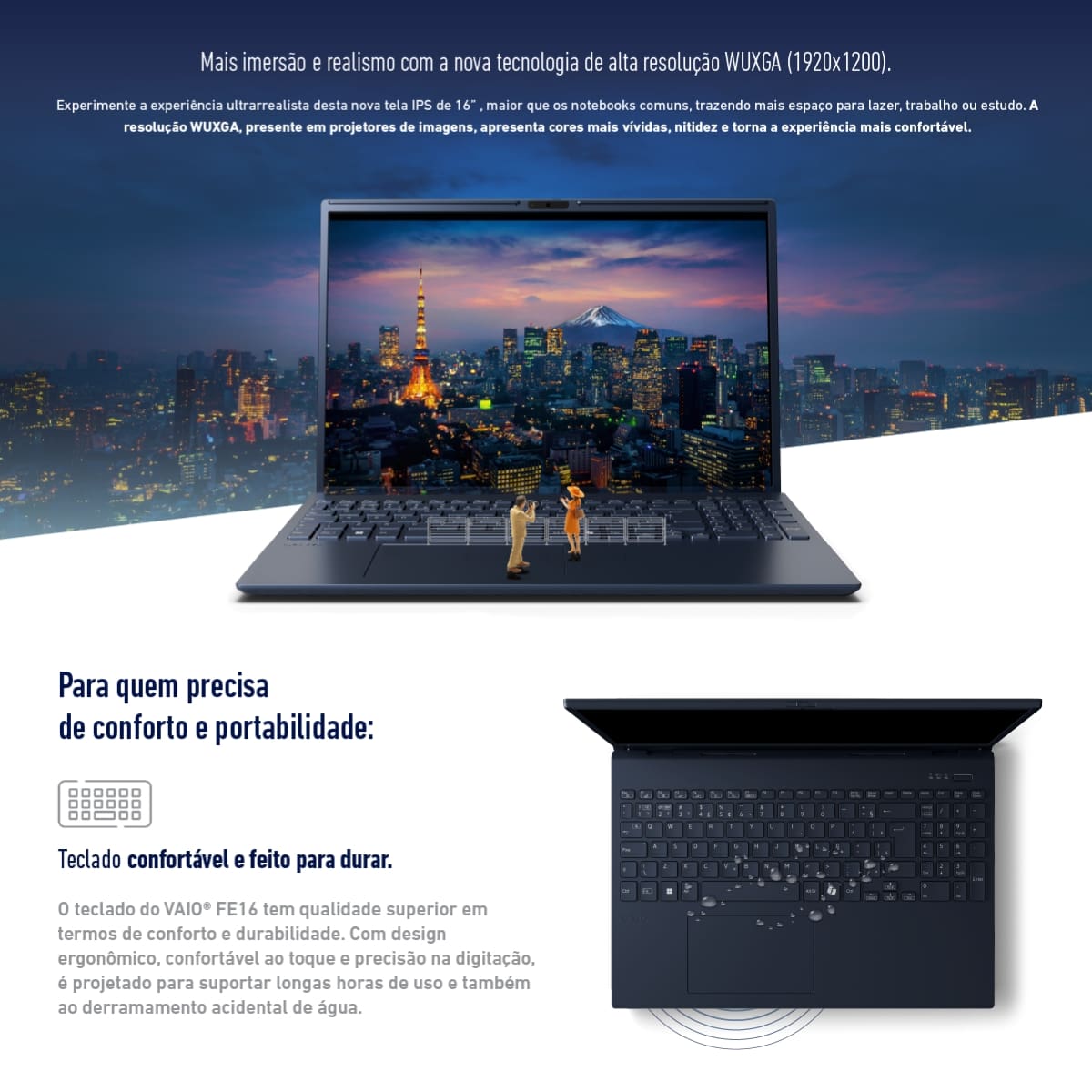 Notebook VAIO FE16 AMD Ryzen 7-5825U