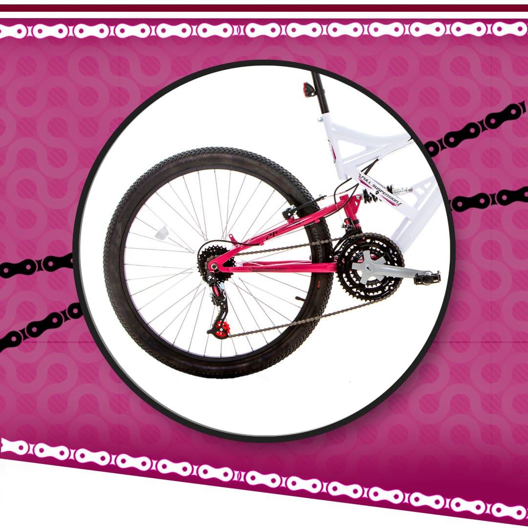 Bicicleta Aro 26 Houston Vivid estrutura quadro de aço