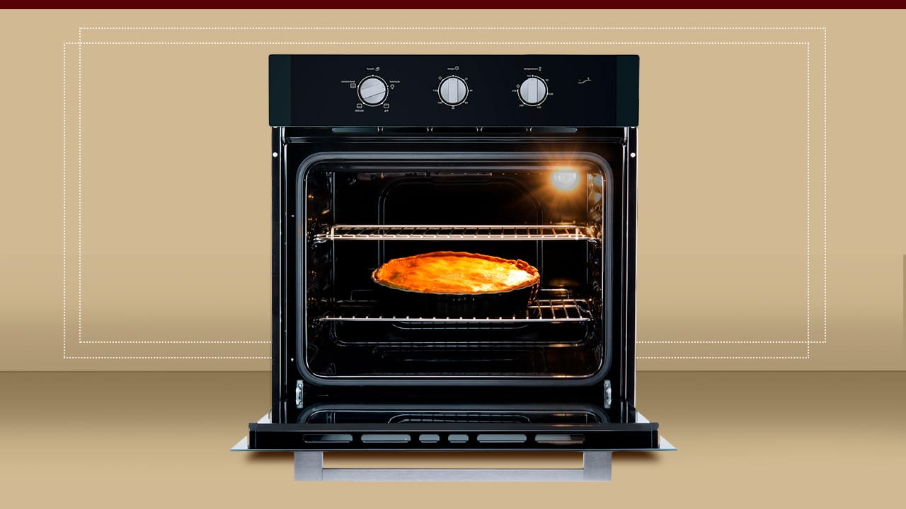 Forno Elétrico de Embutir 80 litros Midea TSA82