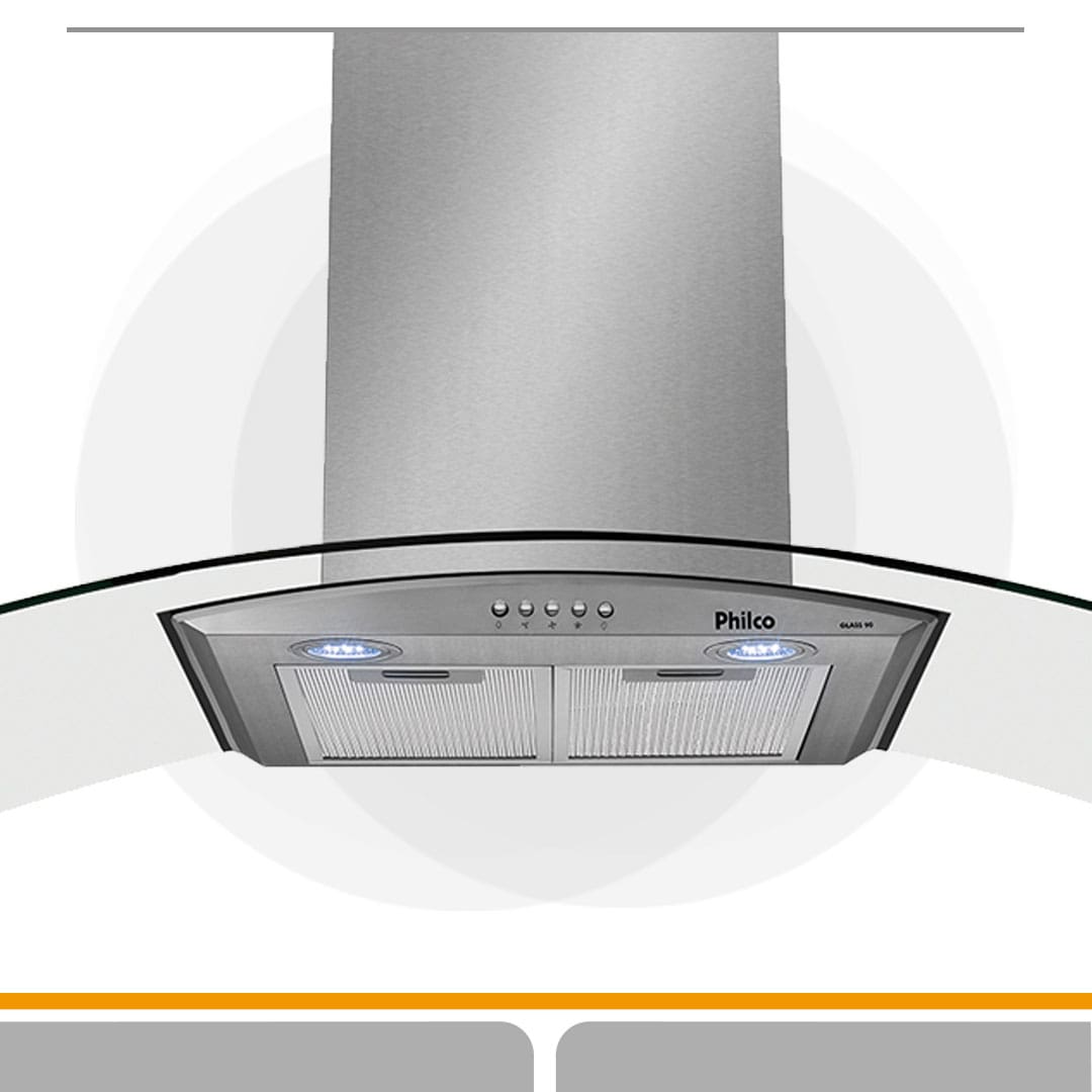 Coifa Parede Philco PCO90G Glass