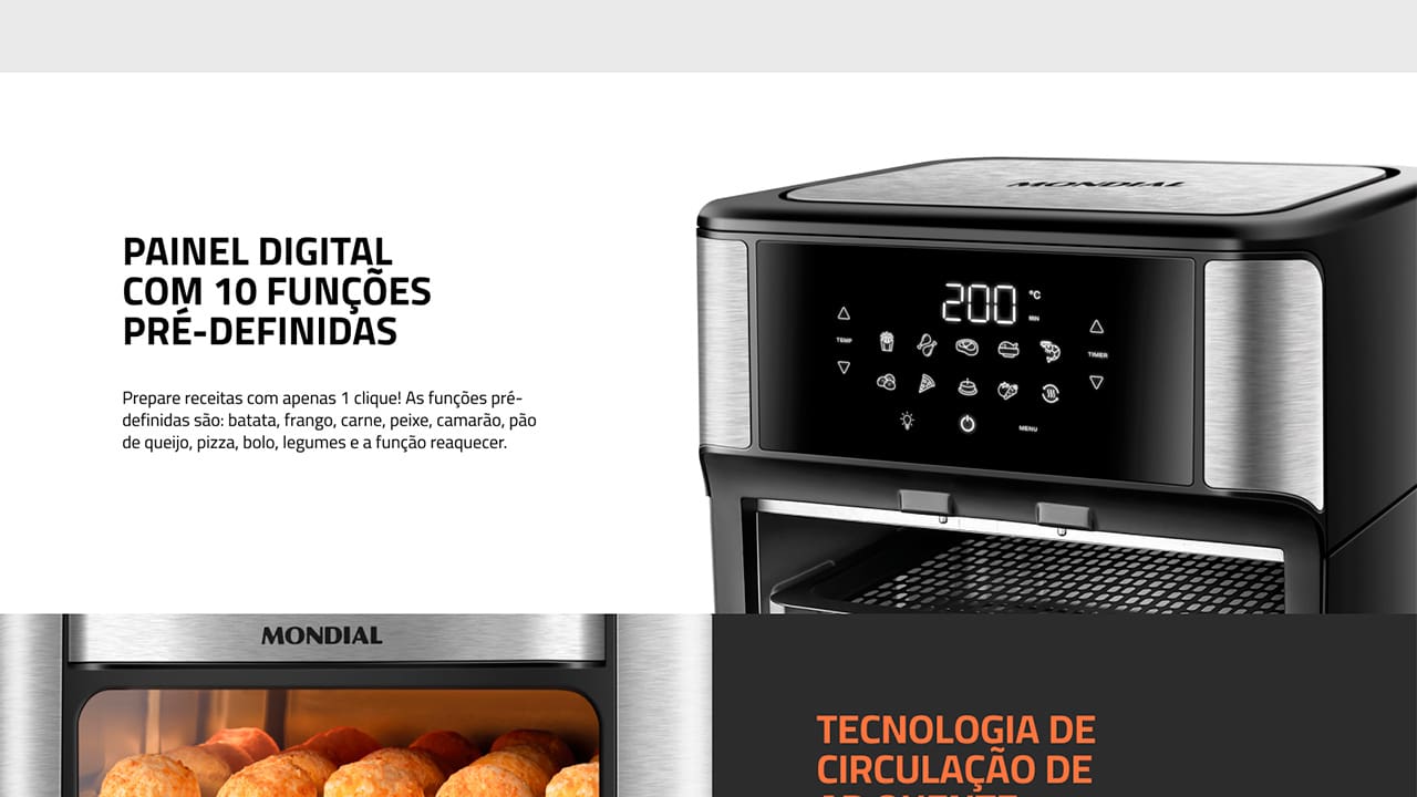 fritadeira-eletrica-air-fryer-oven-mondial-afo-12l-bi-12-litros