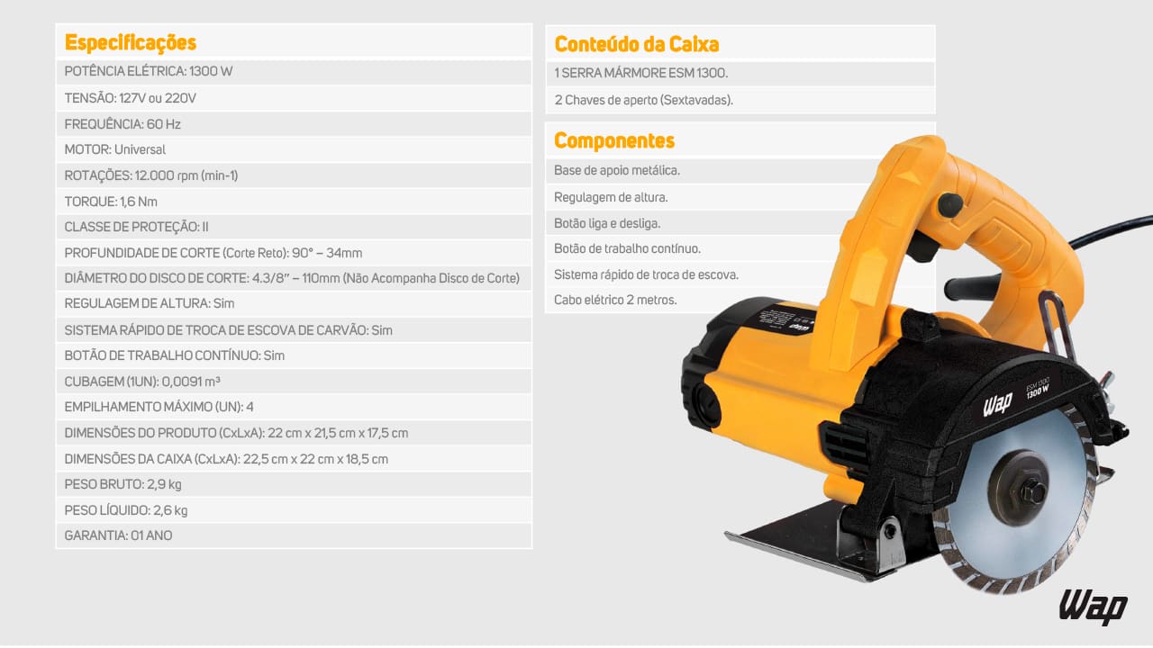 serra-marmore-wap-esm-1300-1300w
