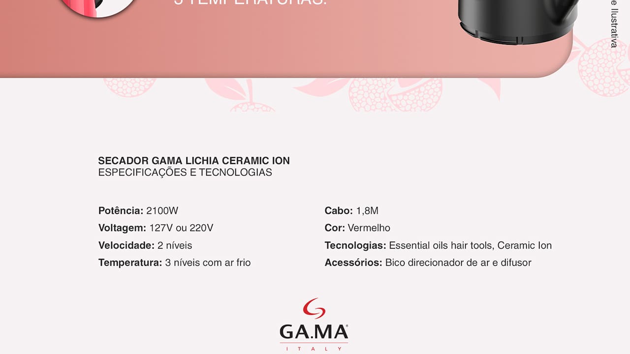 secador-cabelos-gama-italy-lichia-vermelho