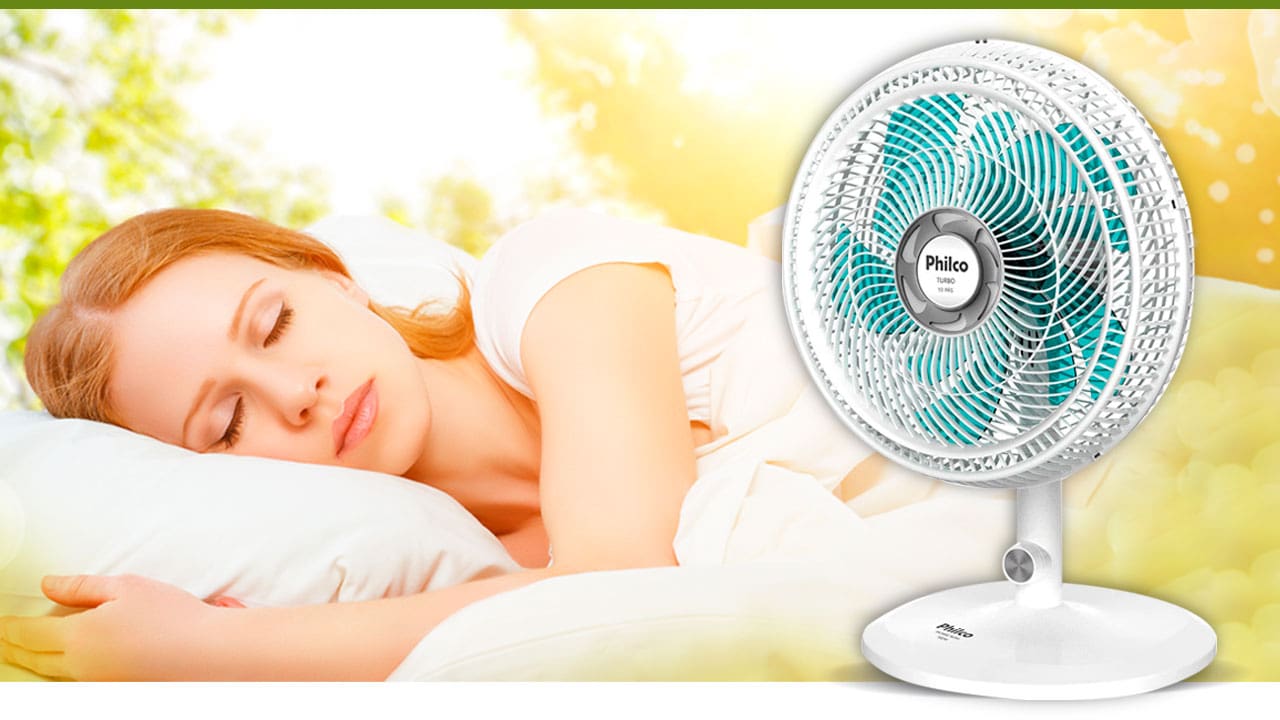 Ventilador Mesa Philco Turbo Maxx Force PVT492BA Branco