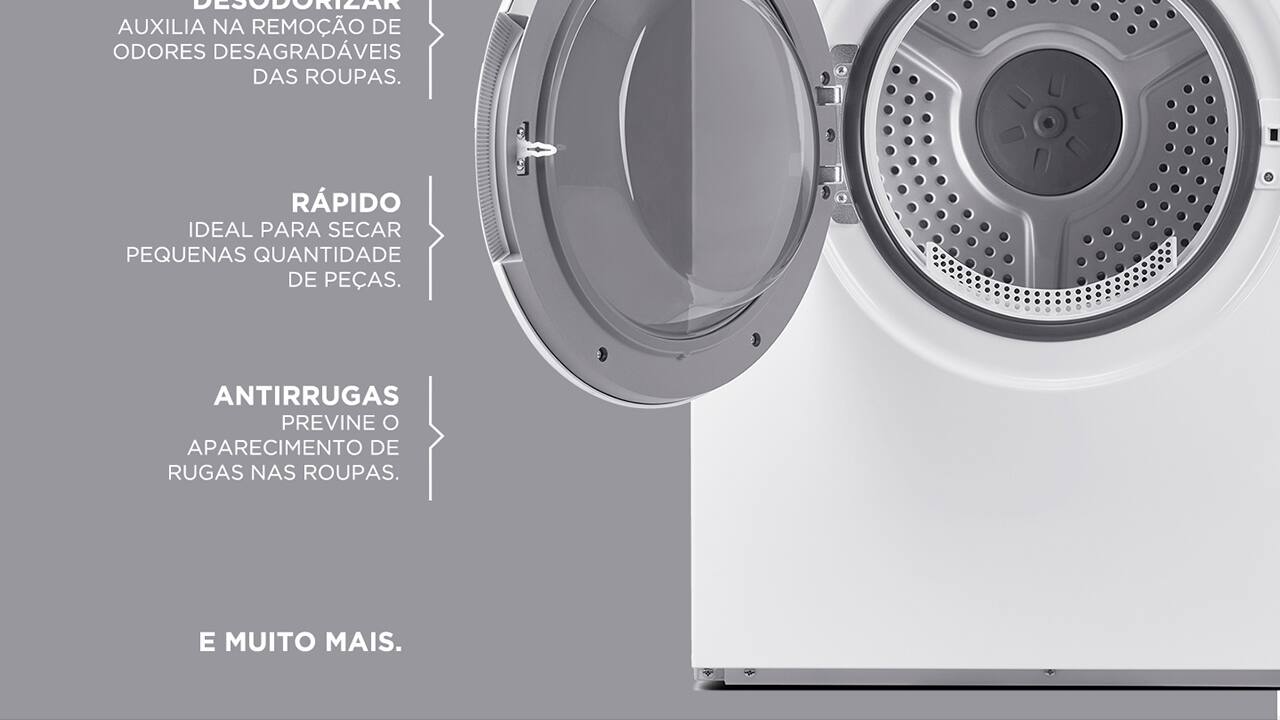 Secadora de Roupas Midea HealthGuard 11,2 kg Branca
