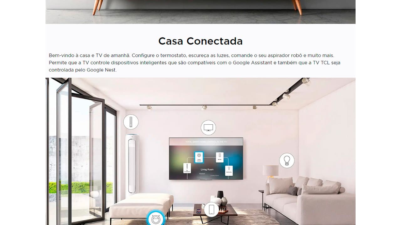 Smart TV LED 43" Full HD TCL 43S615