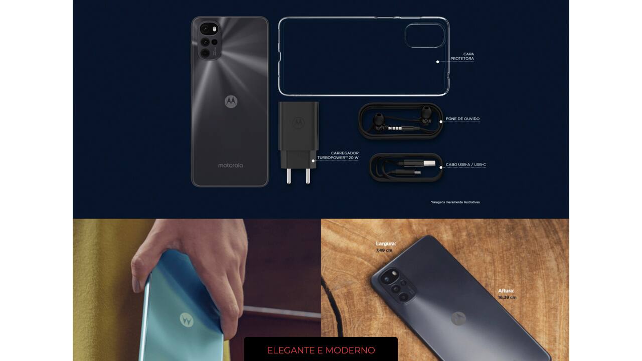 Smartphone Motorola Moto G22