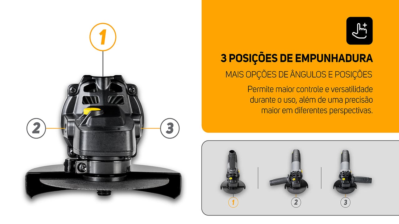 Esmerilhadeira Angular 5" Wap WF ES01 950W 