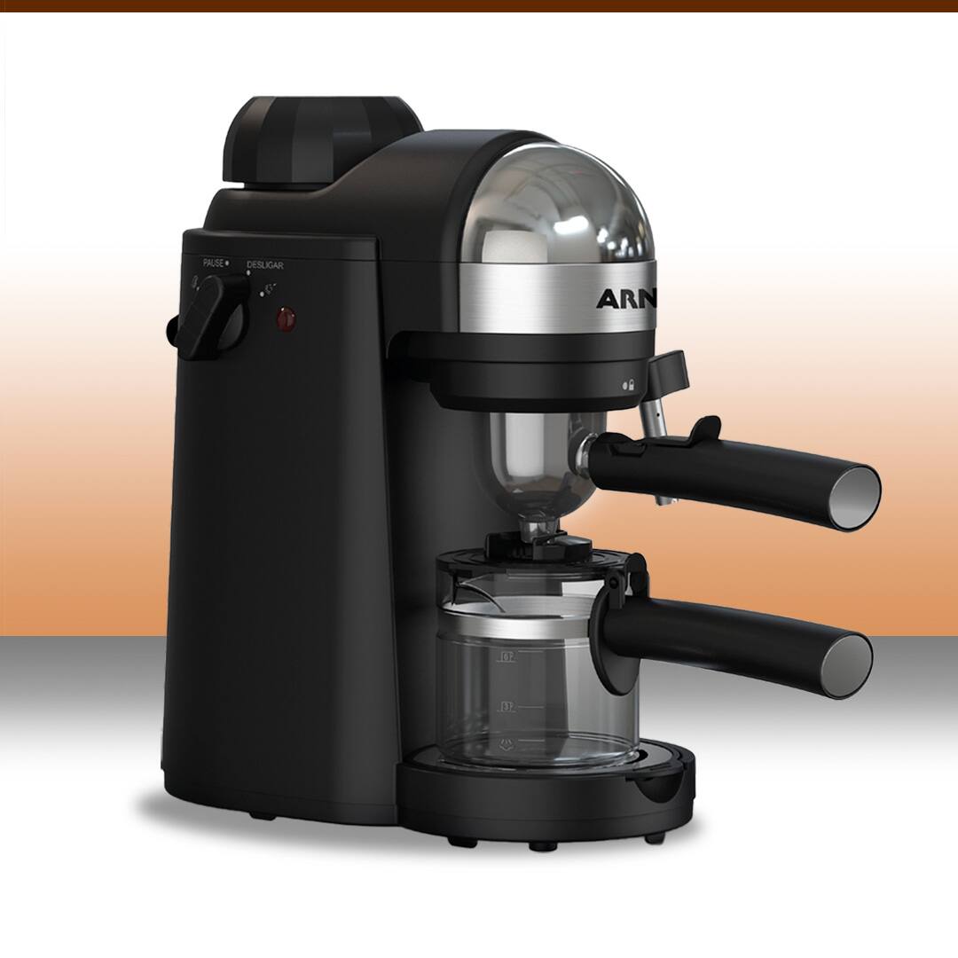 Cafeteira Arno Mini Espresso Compacta Inox