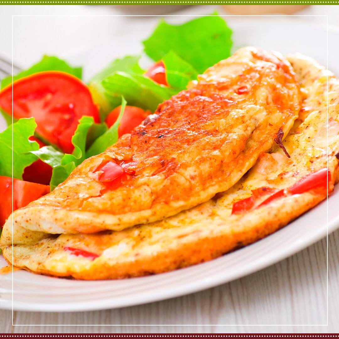 Omeleteira Mondial Pratic Omelet Red segurança