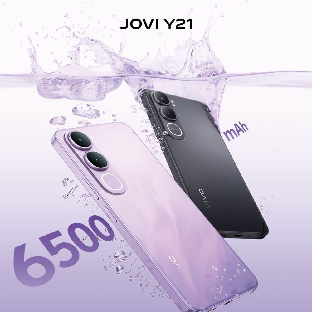 Smartphone JOVI Y21 4G Tela 6.68" 256GB Câmera 50MP Bateria 6500mAh