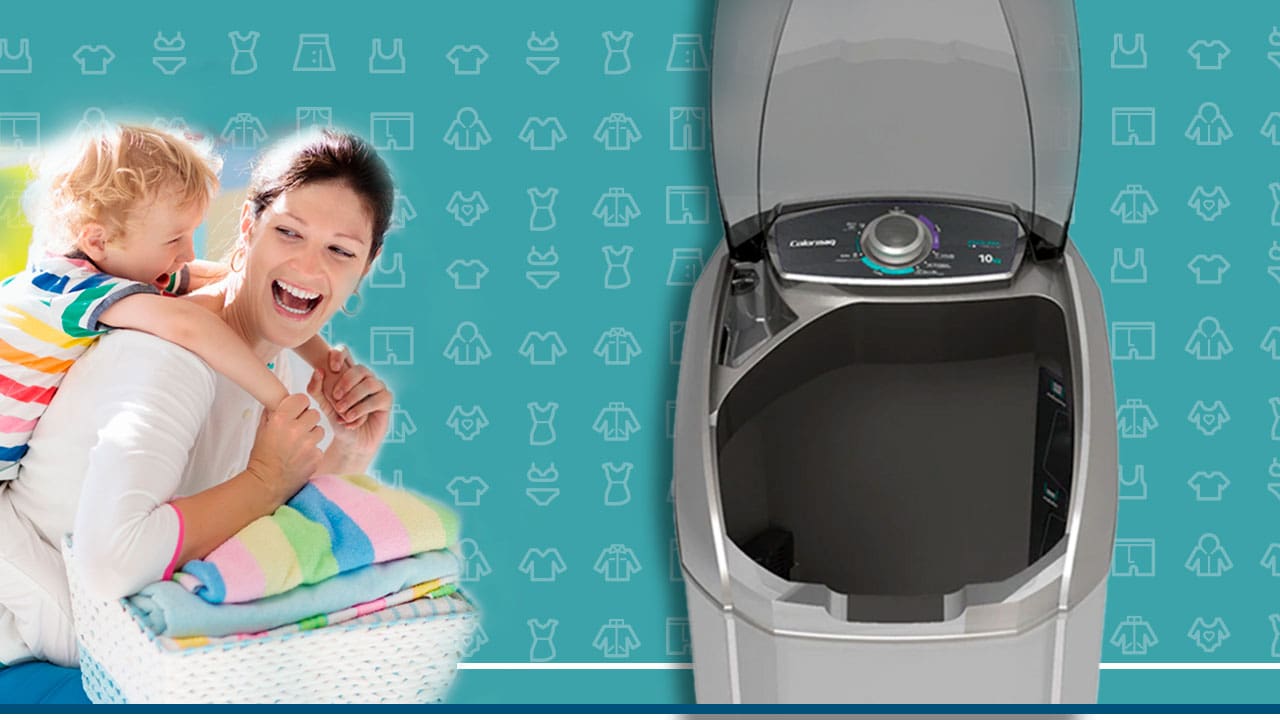Lavadora Semiautomática Colormaq LCS 10kg