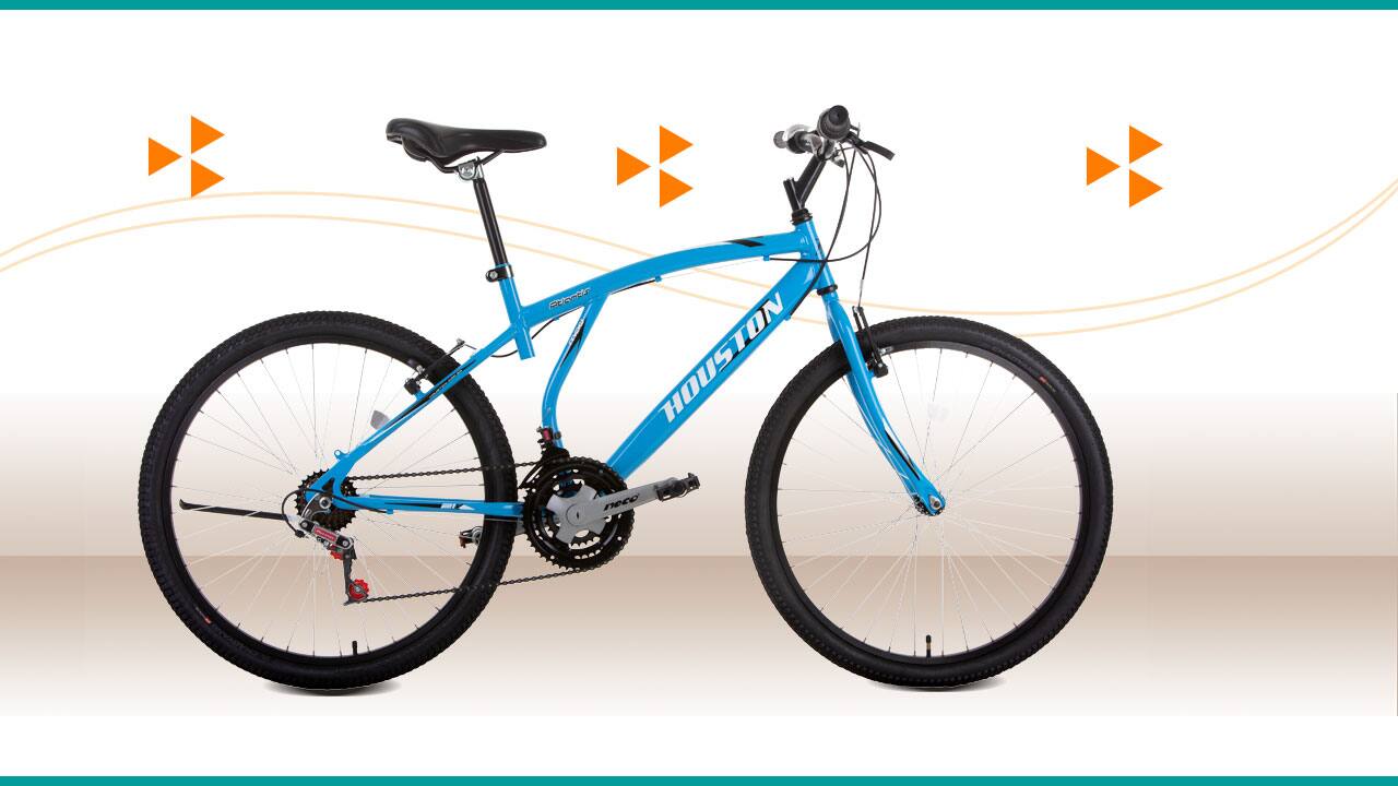 Bicicleta Houston Atlantis Mad Aro 26 quadro aço carbono capacidade 100kg