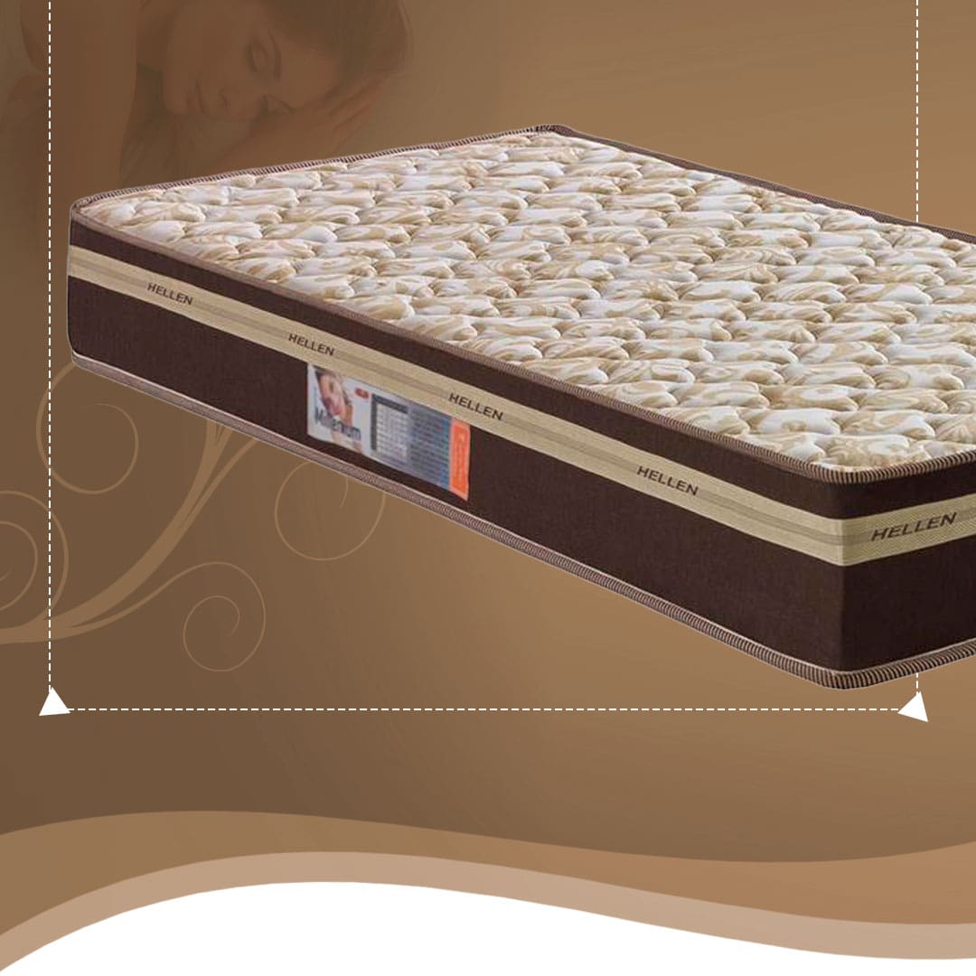 Colchão Solteiro Hellen Millenium Euro Pillow medidas capacidade