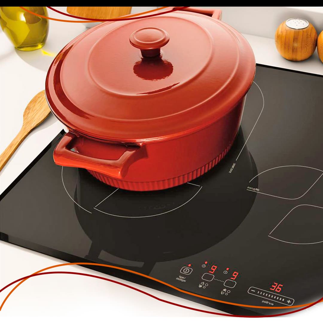 Cooktop Indução Brastemp BDJ77AEBNA 4 Bocas