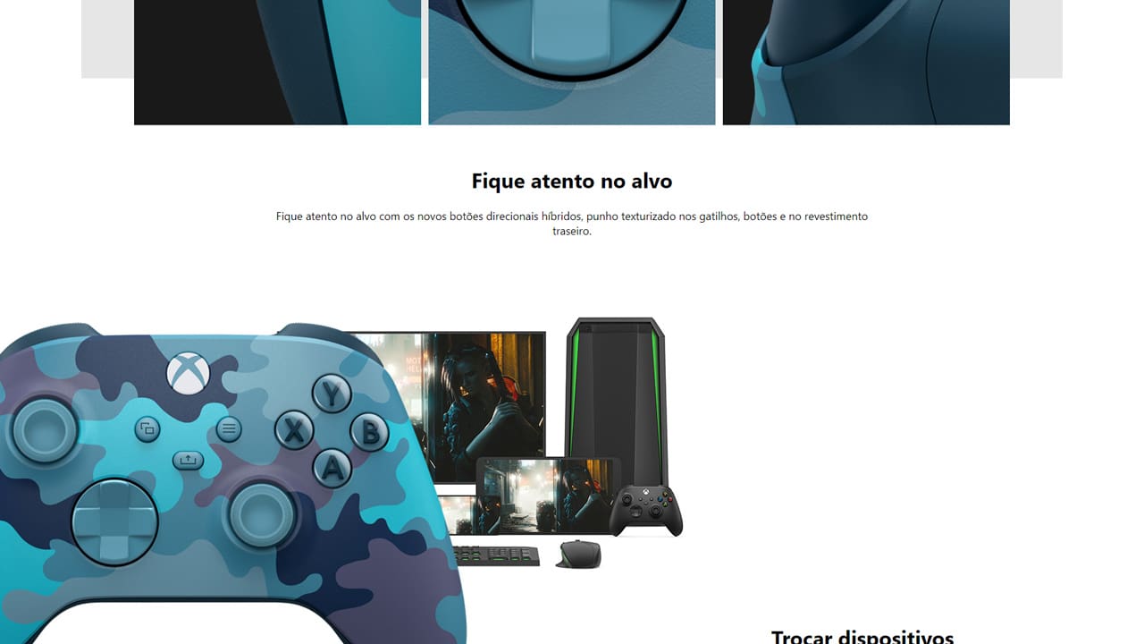 controle-sem-fio-xbox-series-mineral-camo-special-edition
