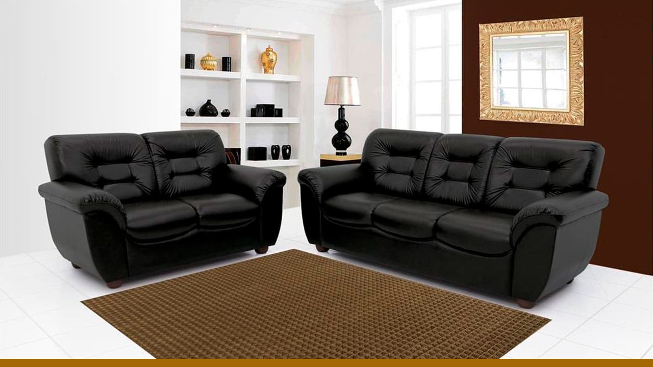 Conjunto Sofá 3/2 lugares Linoforte Stillus II