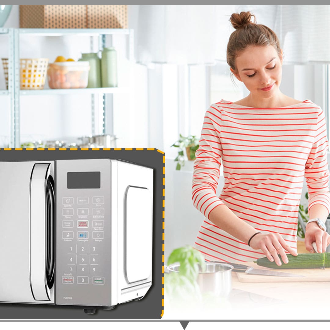 Forno Micro-ondas Philco PMO23EB eficiência energética