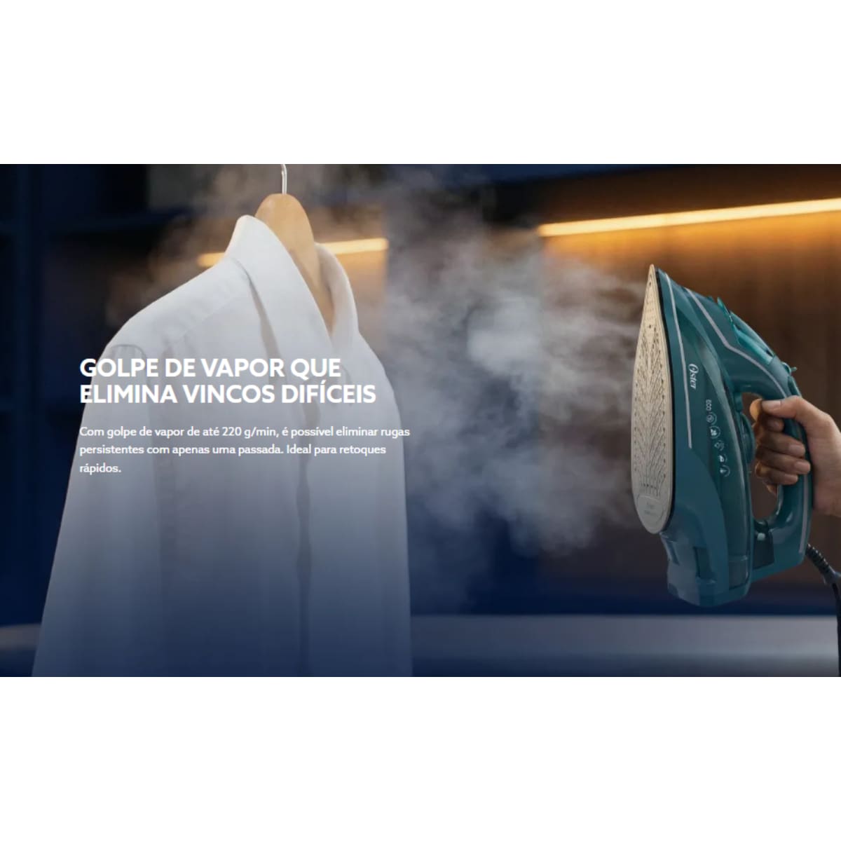 Ferro de Passar a Vapor Oster Diamond AeroCeramic ...