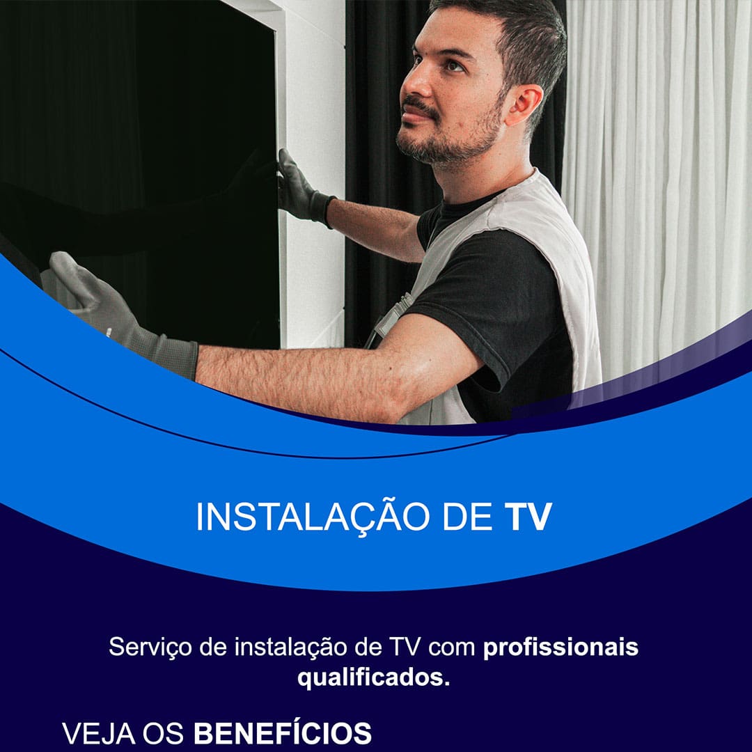 Serviço de instalação com um ou mais técnicos especializados para instalar o equipamento na residência.