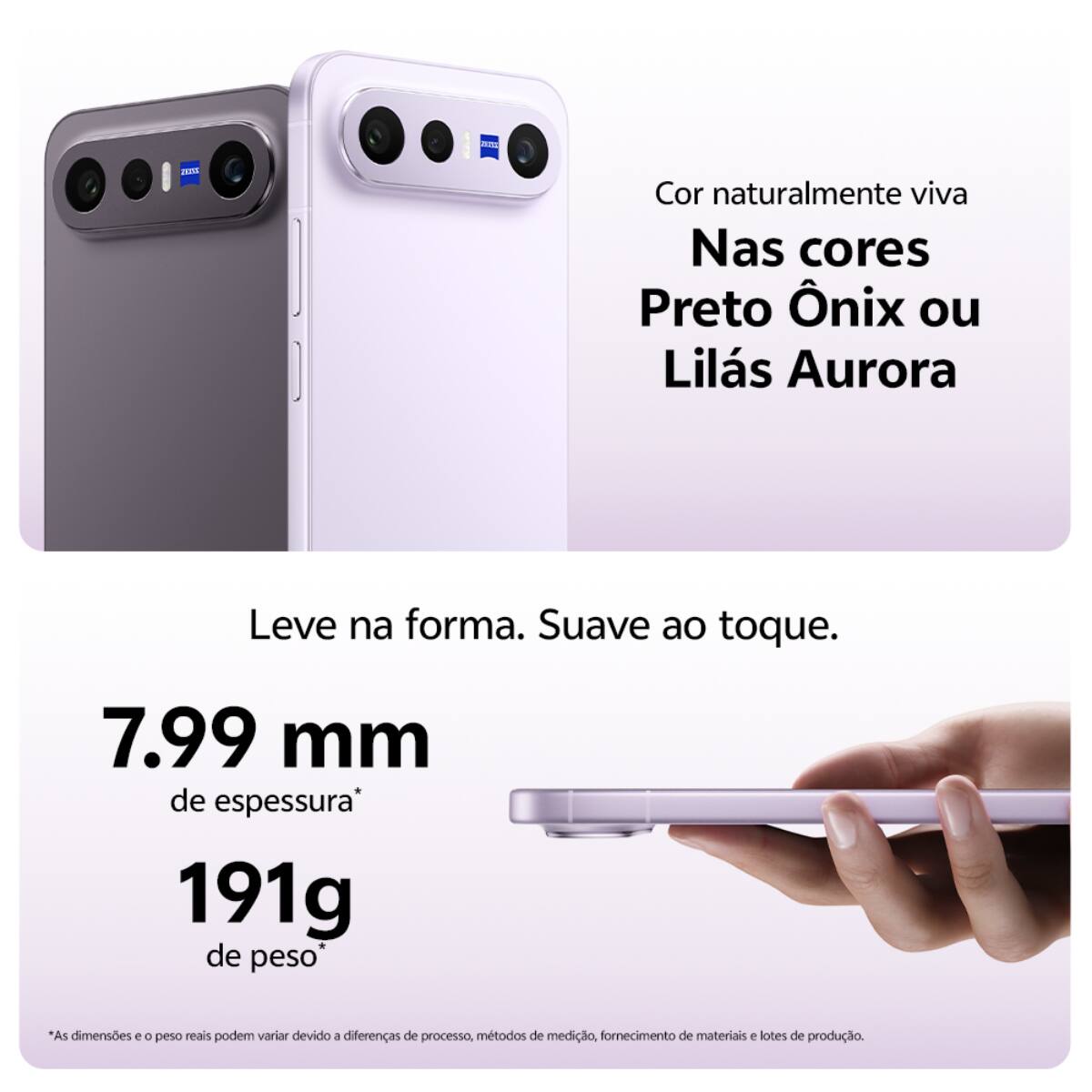  Smartphone JOVI X300 FE 5G Tela 6.31" 256GB 12GB R...