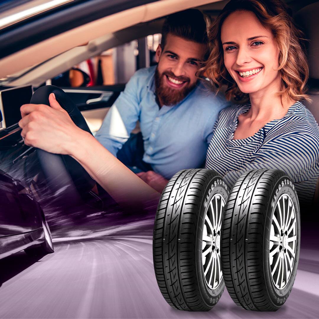 Pneu Firestone F600 Aro 14 com 2 Unidades