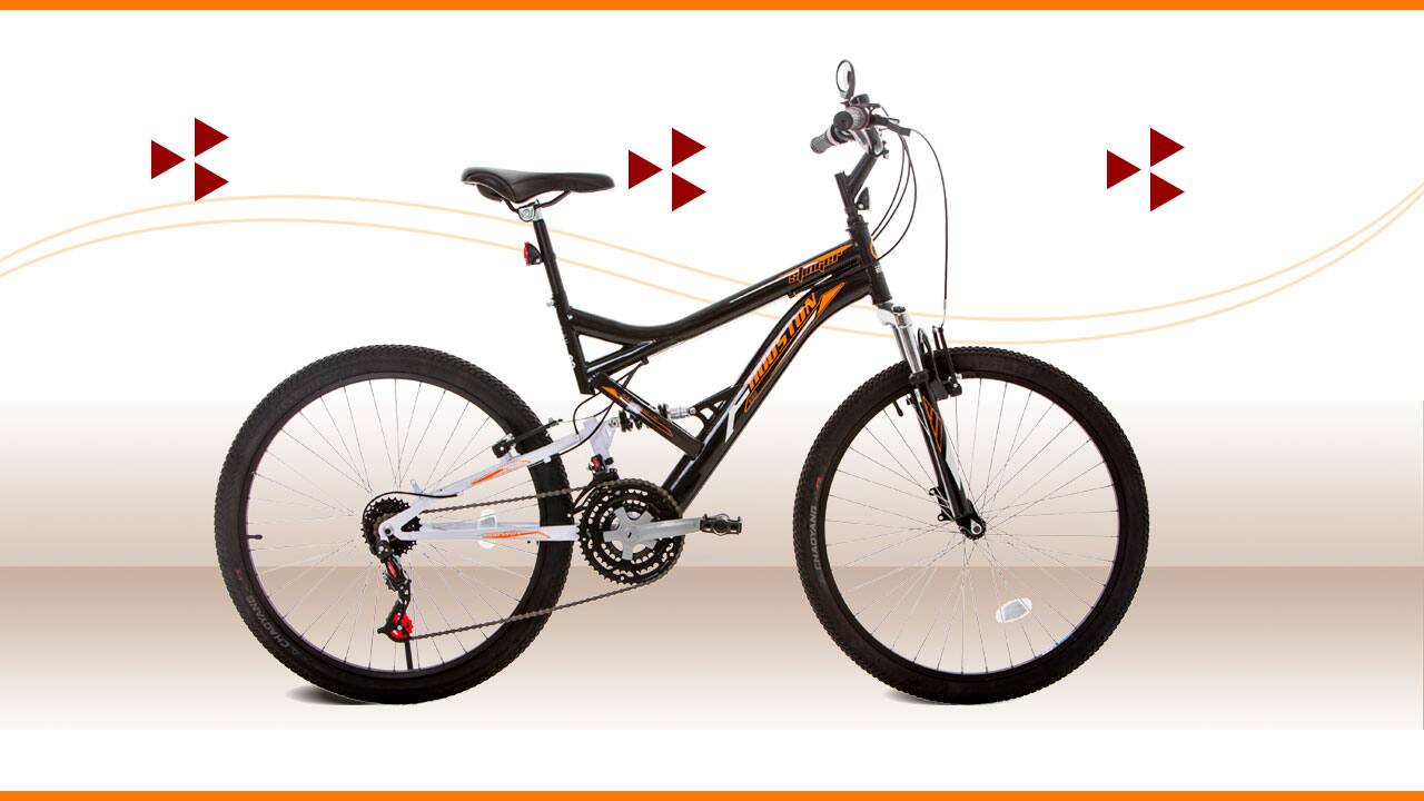 imagem mostra a bicicleta Aro 26 Houston Stinger