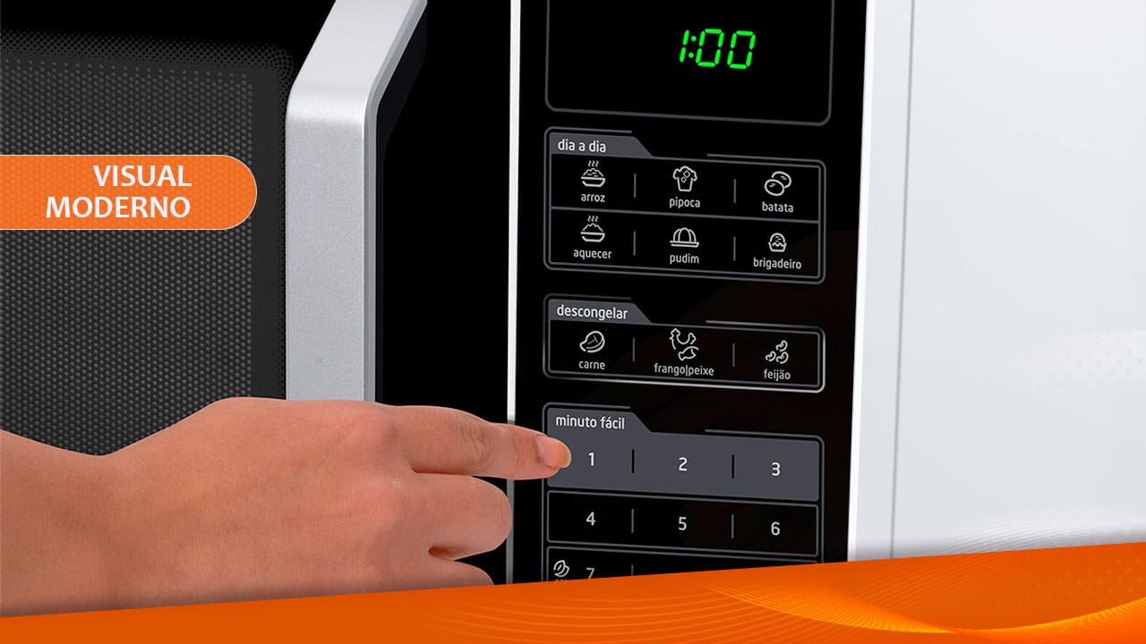 Com a função Limpa Fácil, você mantém o seu forno impecável