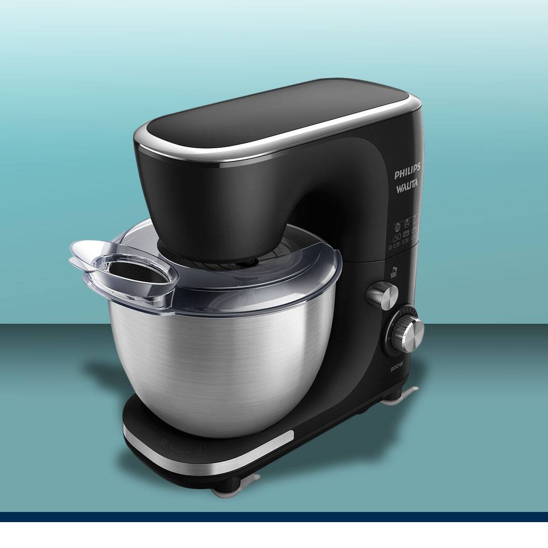 Batedeira Philips Walita RI7922 com tampa antirrespingo