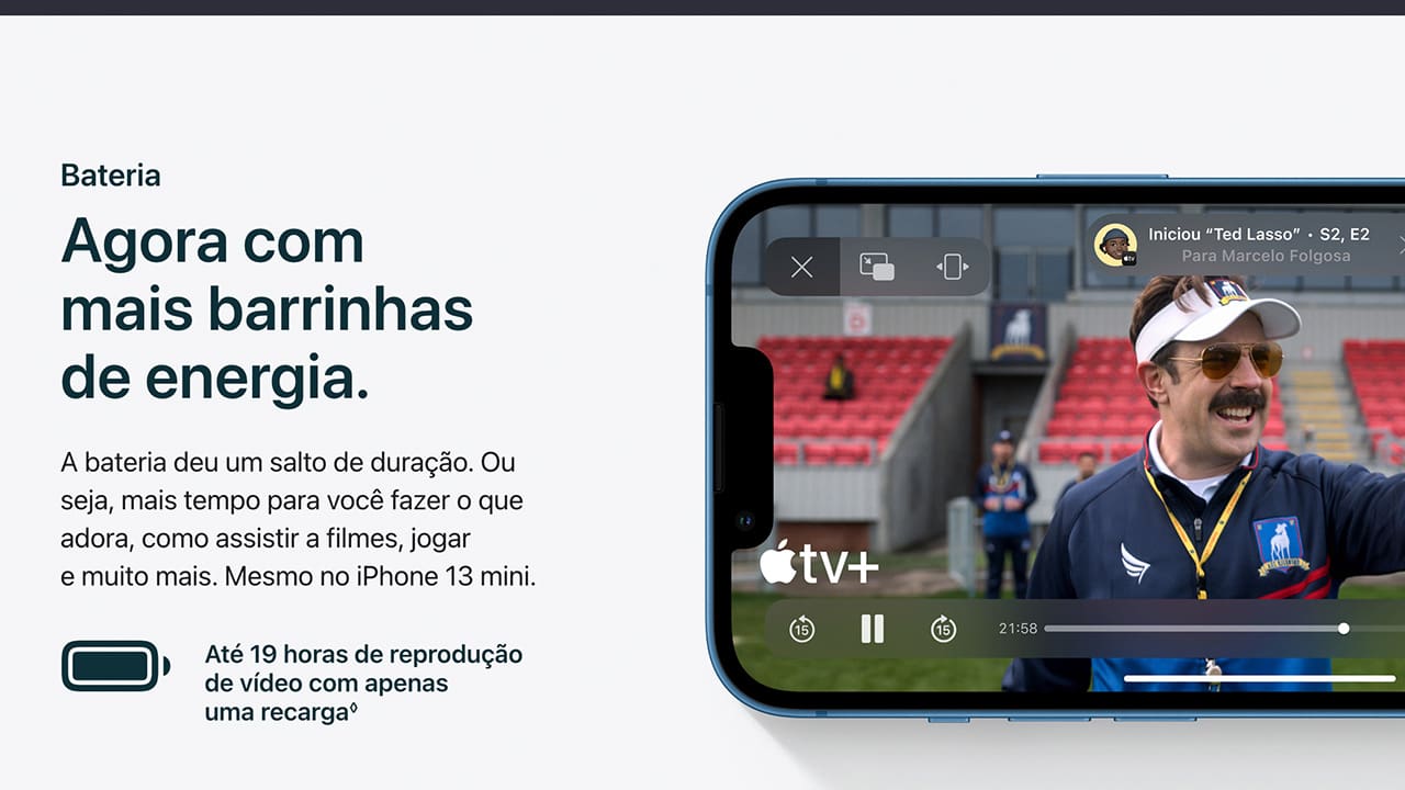 iPhone 13 Apple 256GB Meia Noite