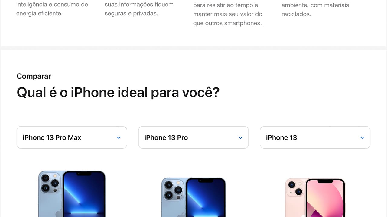 iPhone 13 Apple 256GB Meia Noite