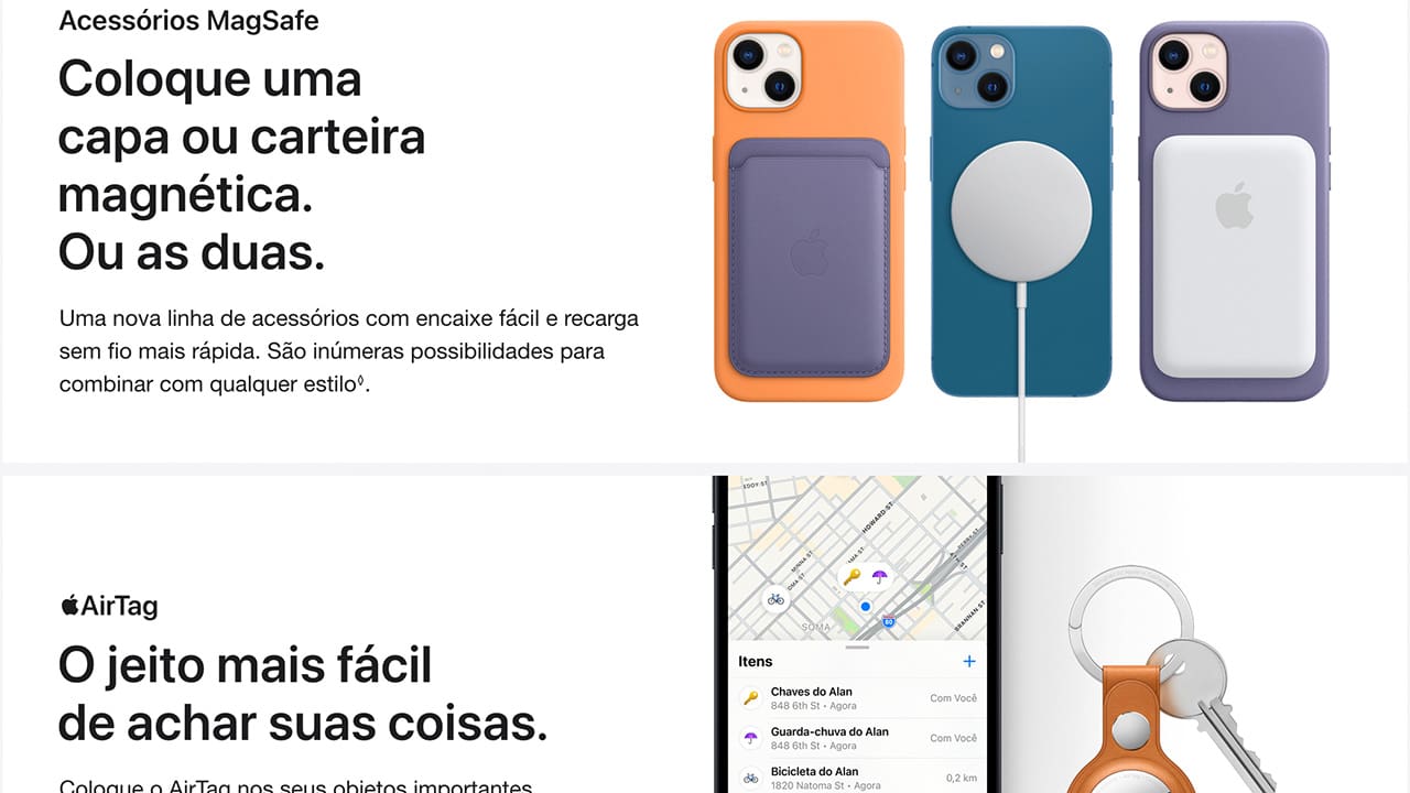 iPhone 13 Apple 256GB Meia Noite