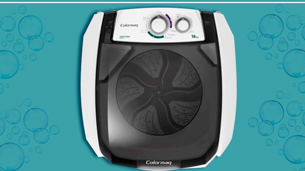 Lavadora Semiautomática Colormaq Facílima LCS16P