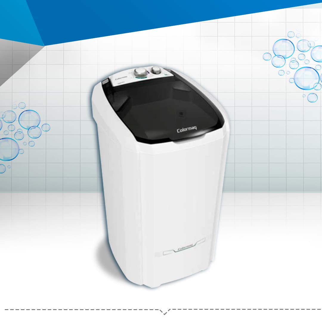 Lavadora Semiautomática Colormaq Facílima LCS16P Branca 16kg 