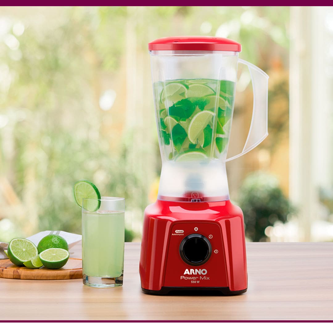 Liquidificador Arno Power Mix LQ11 Vermelho