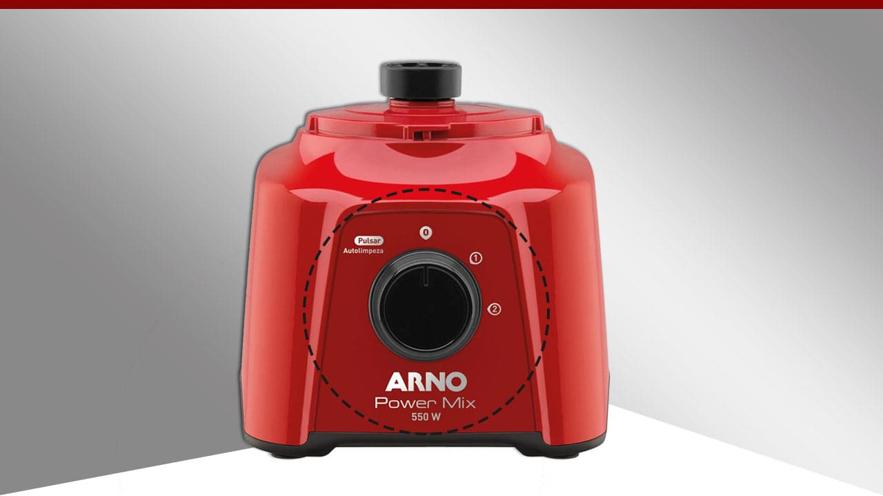 Liquidificador Arno Power Mix LQ11 velocidades pulsar