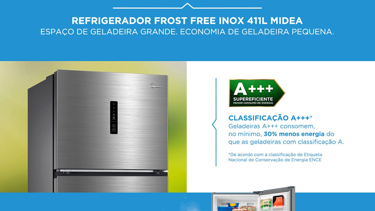 Geladeira Midea MD-RT580MTA