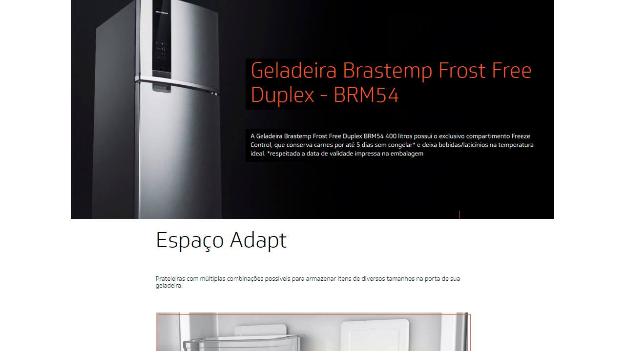 Geladeira Brastemp BRM54HK