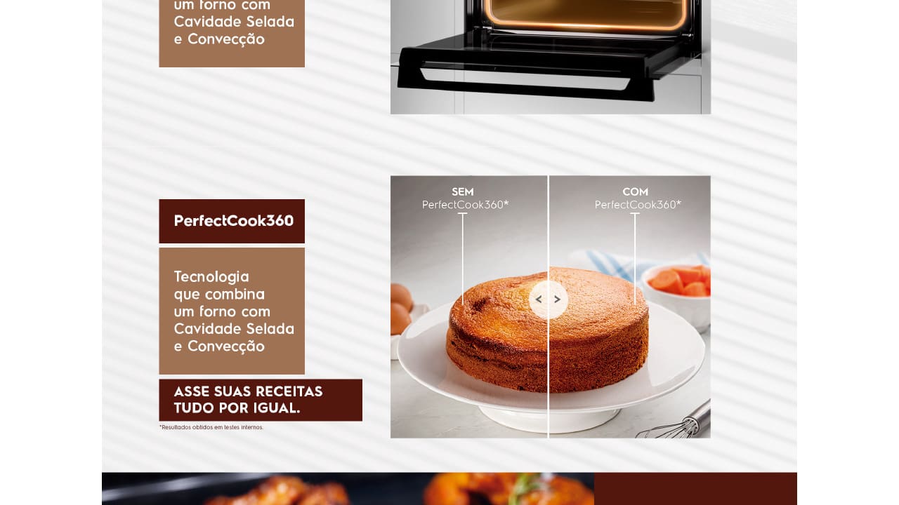 Forno de Embutir a Gás Electrolux