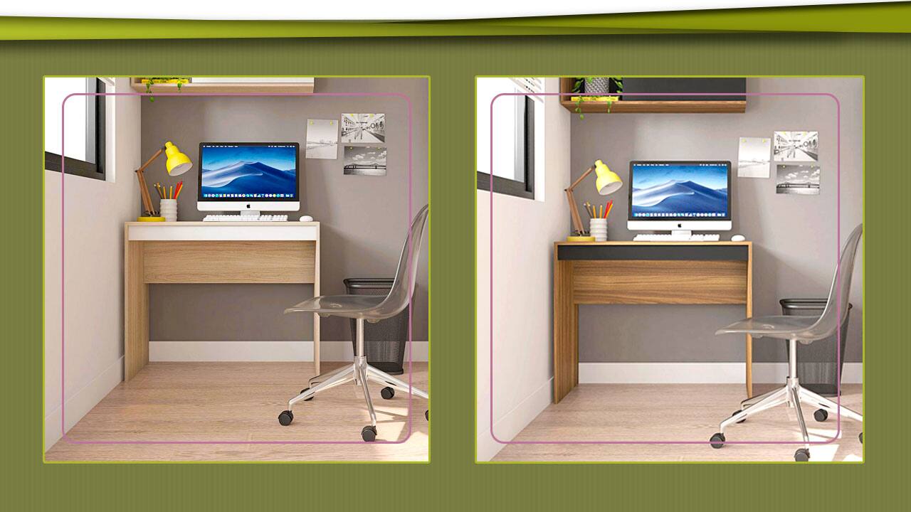 Mesa Computador Caemmun Recta medidas estrutura 