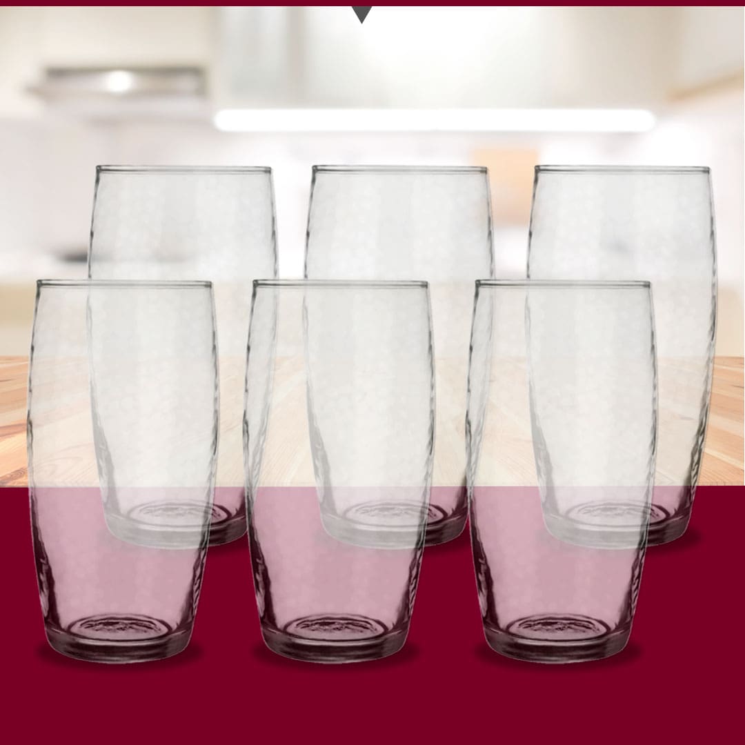 Conjunto Copos Long Drink Nadir Favo 6 Peças