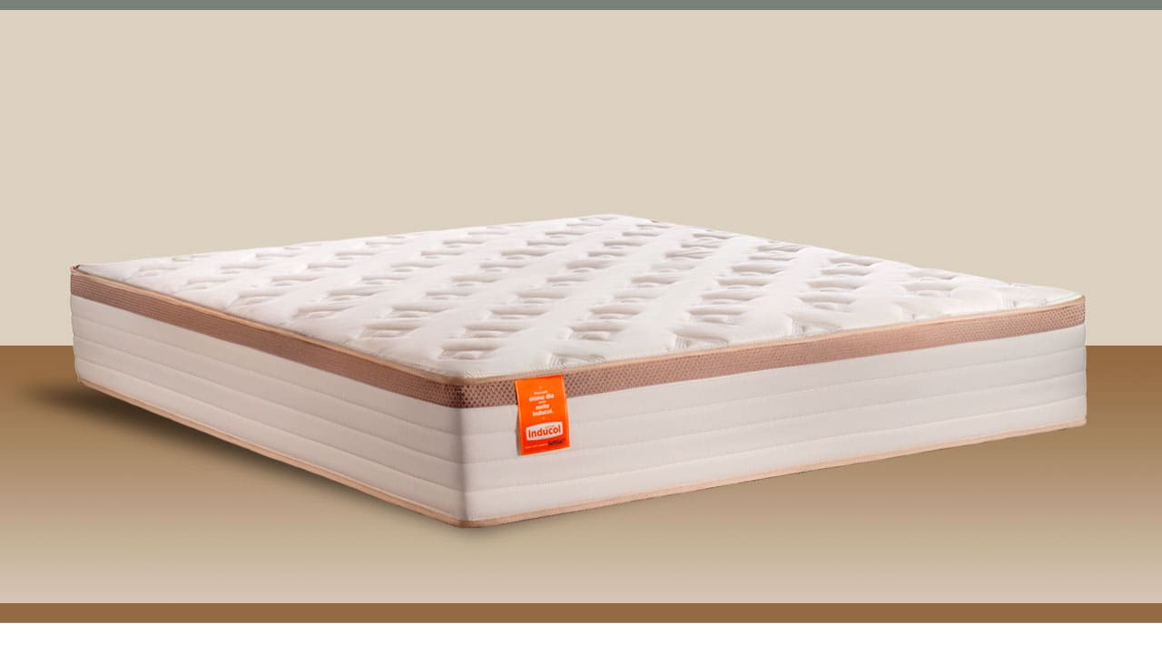 Colchão Queen Size Inducol Isis camada euro pillow