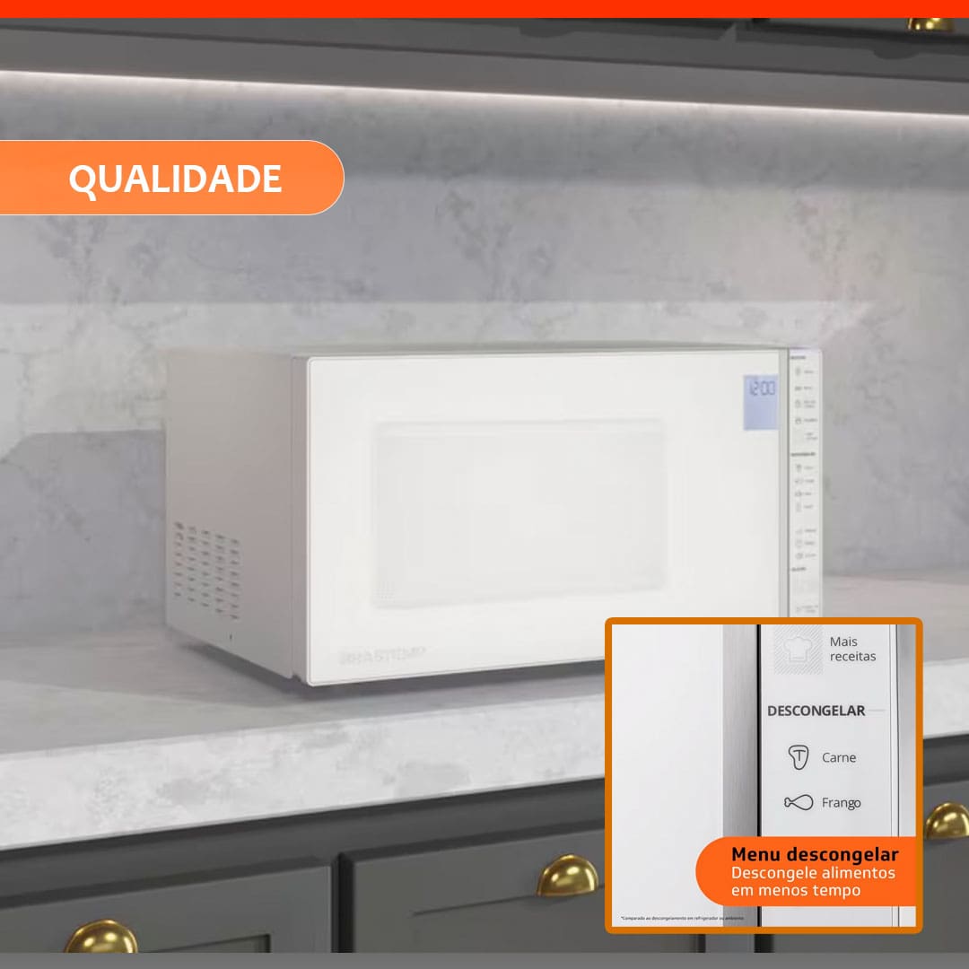Micro-ondas Brastemp BMS45CB confiança