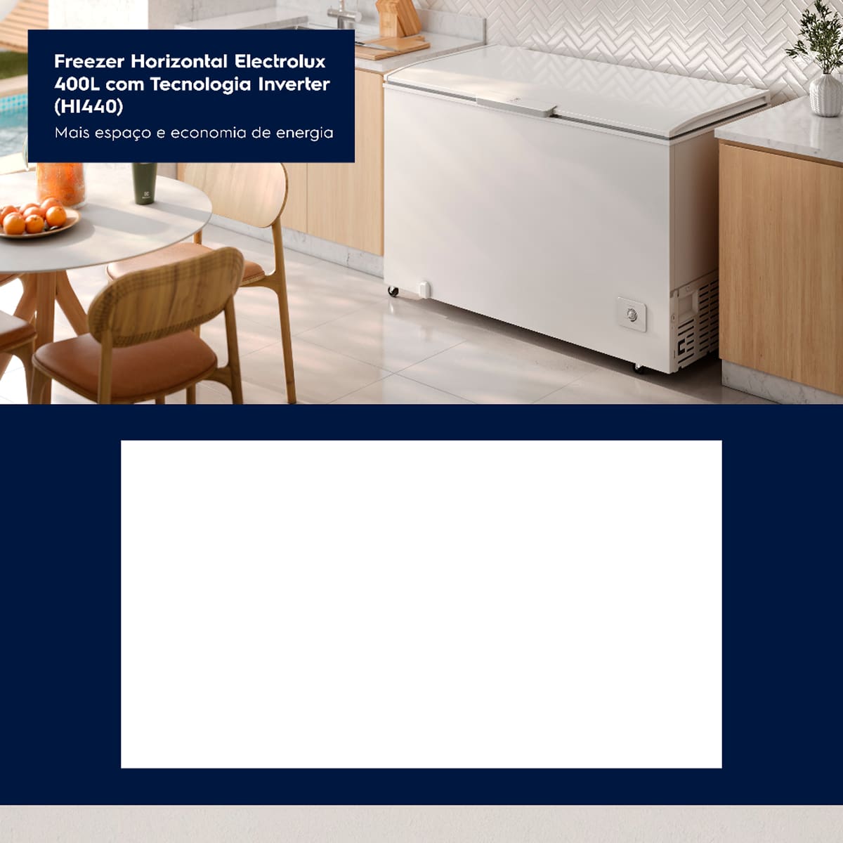  Freezer Horizontal Electrolux HI440