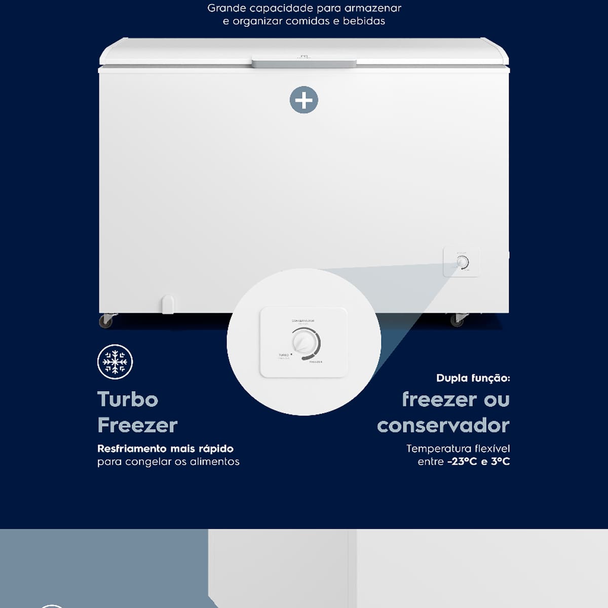  Freezer Horizontal Electrolux HI440